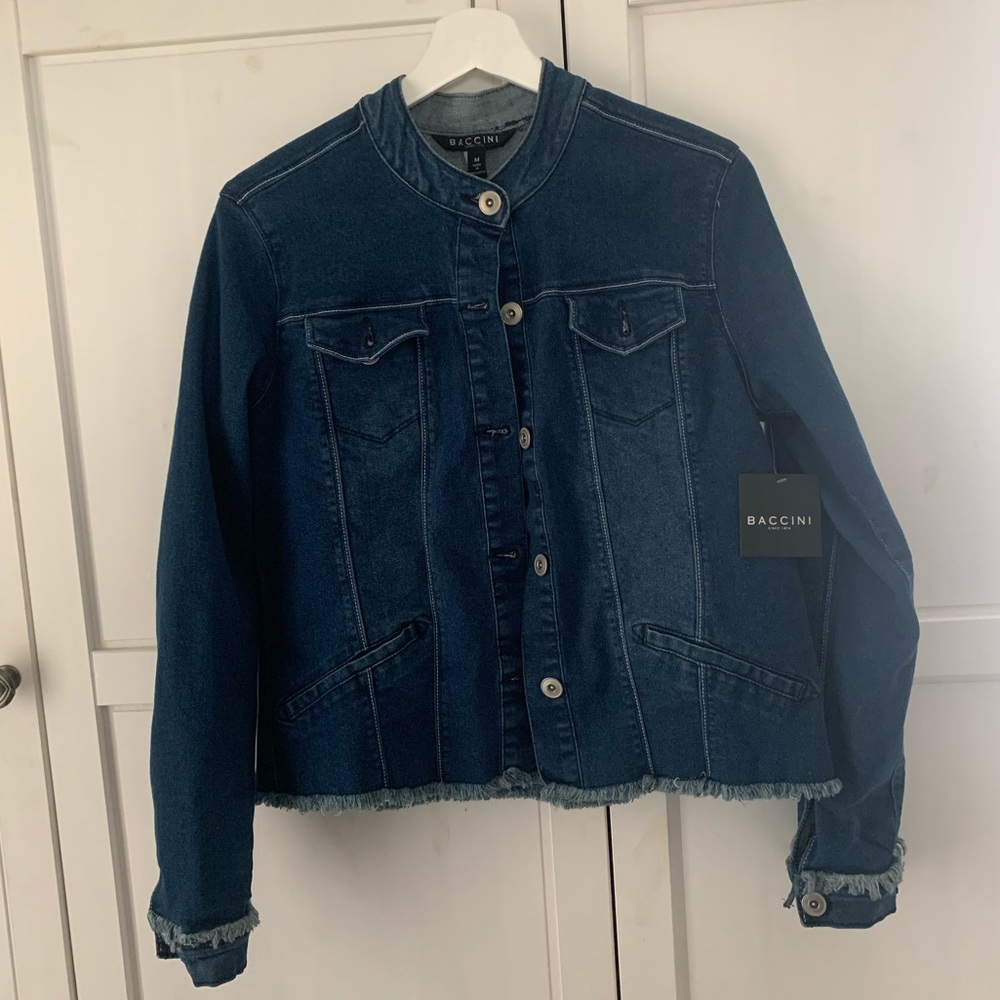 Baccini Denim Jacket Women’s Medium